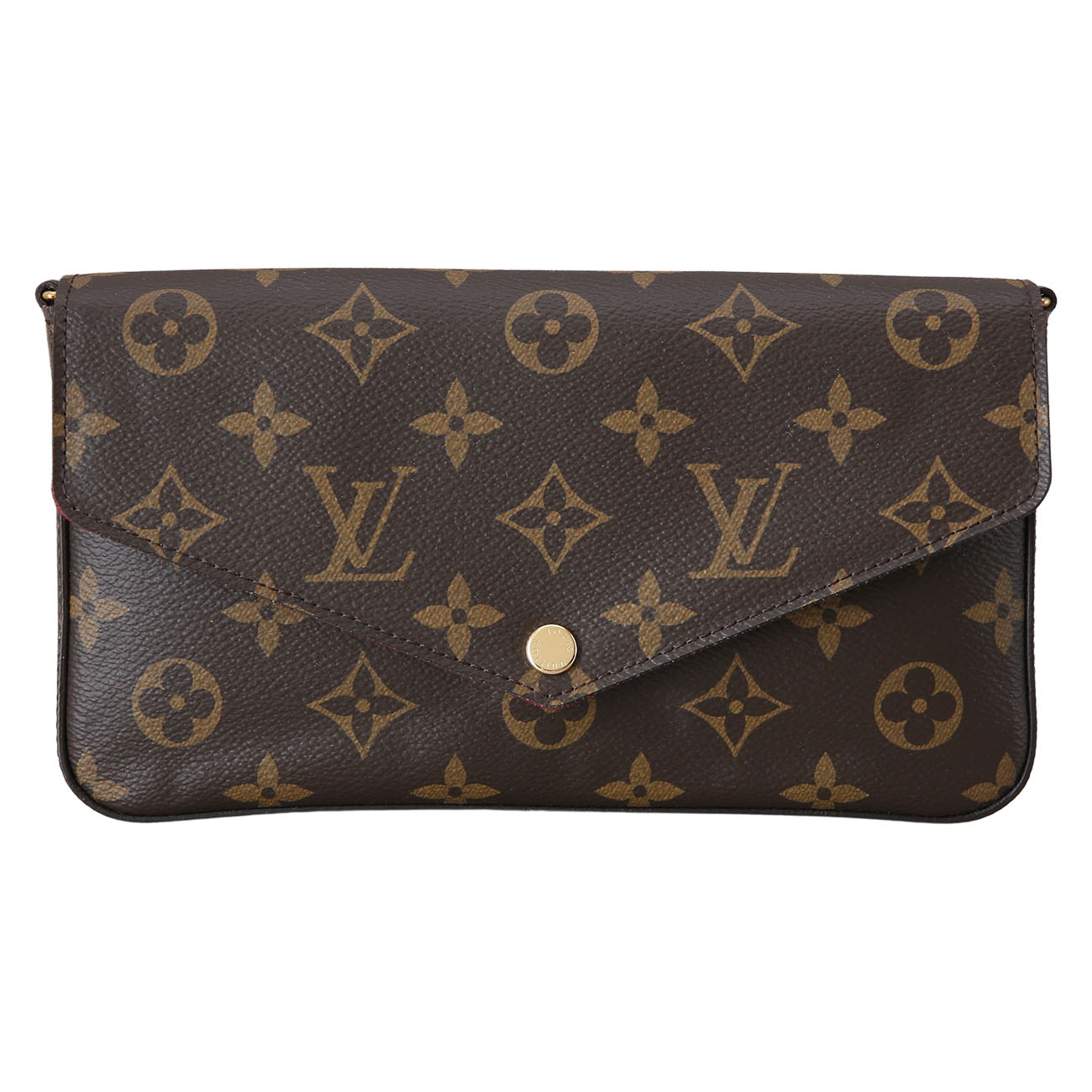LOUIS VUITTON(USED)루이비통 모노그램 체인 월릿 크로스백